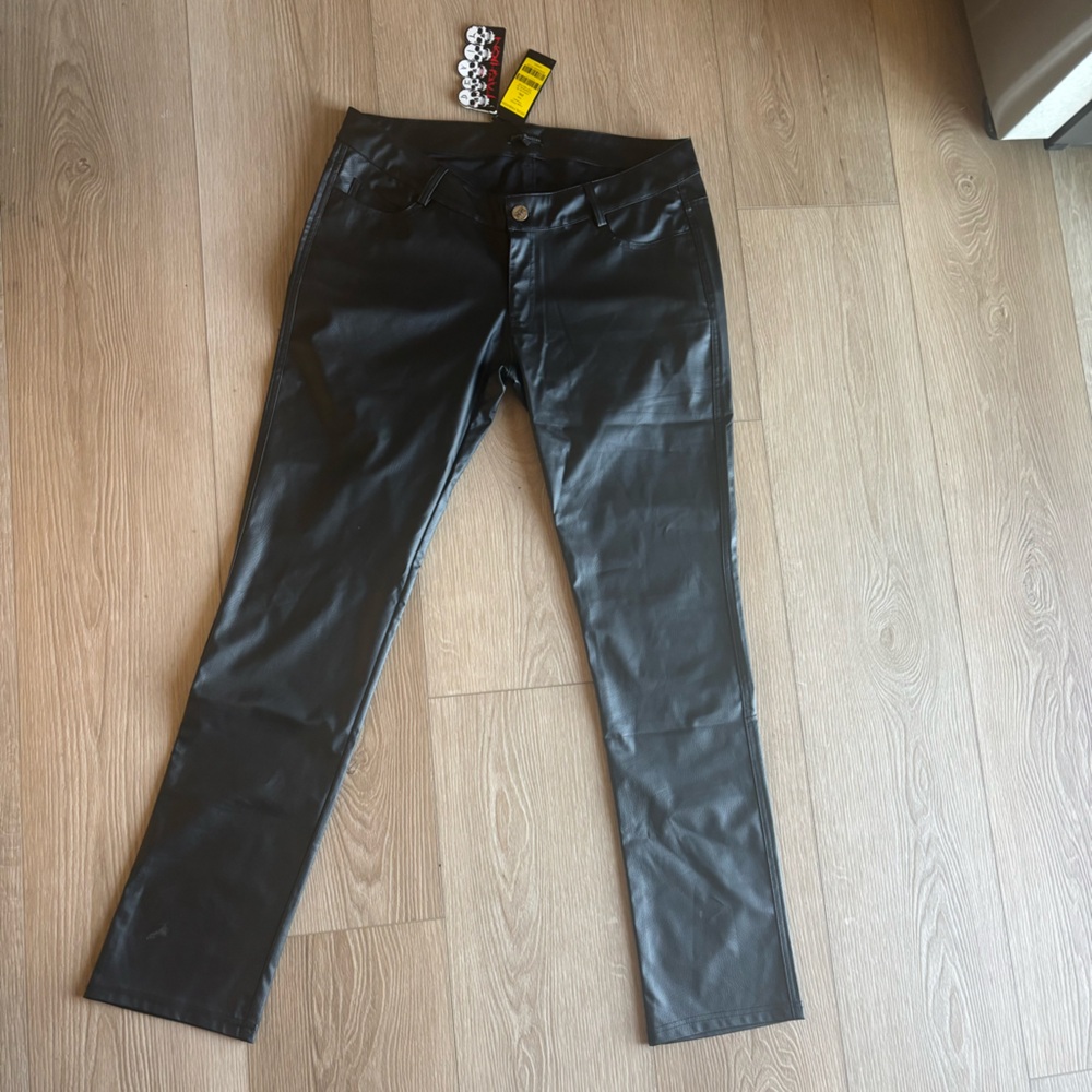 Devilish Fashion Black “Leather” Pants - Picture 9 of 10